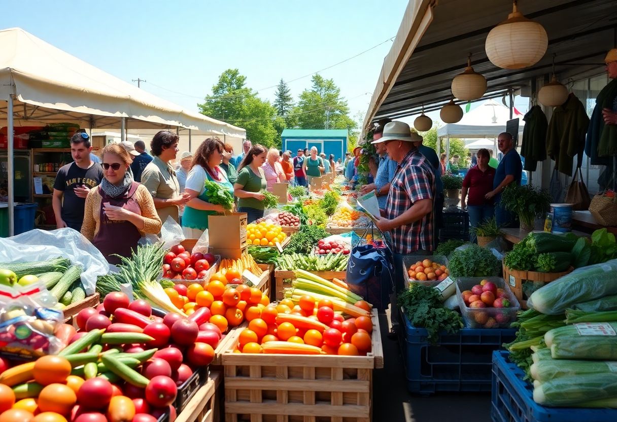 Acheter ses produits alimentaires auprès des Coopératives de producteurs locaux