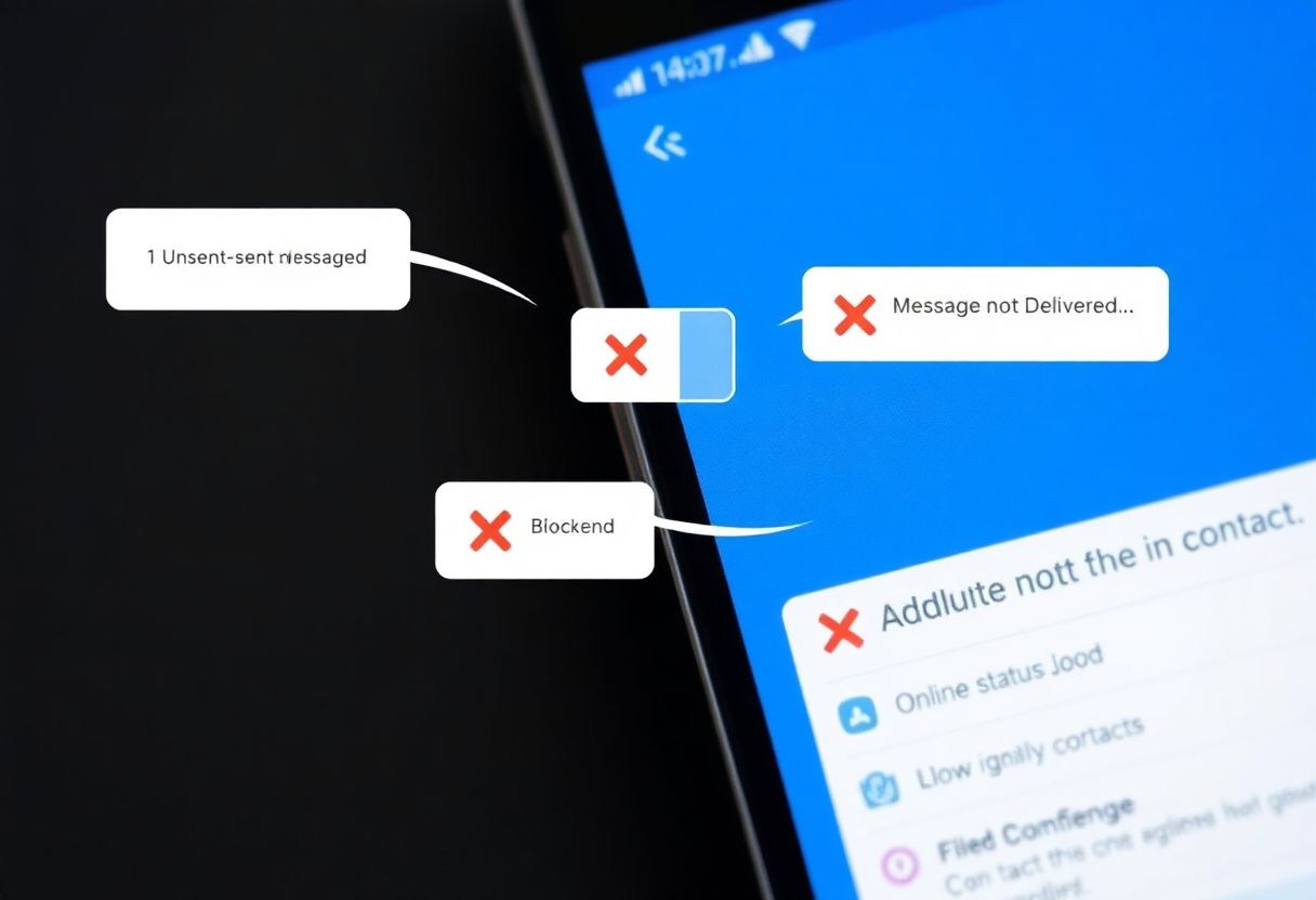 comment savoir si on est bloqué sur messenger